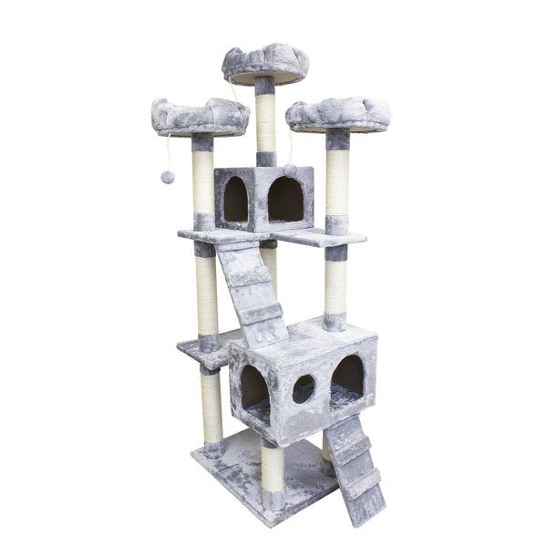 Bel Air Cat Tree Kitty Mansions
